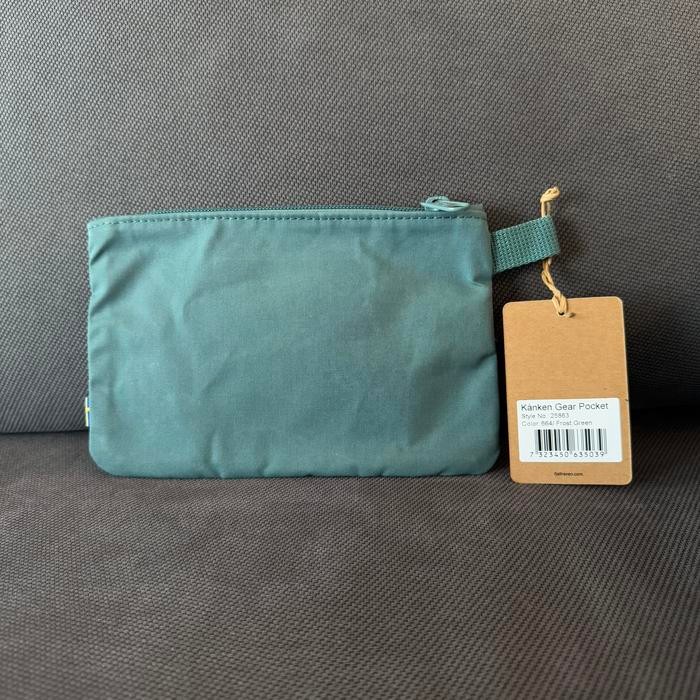 Fjallraven Kanken Clutch Gear Pocket ORIGINAL Frost Green