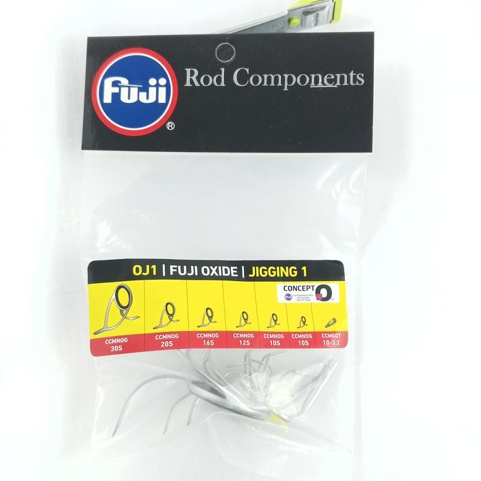 1 Set Ring FUJI OXIDE Japan Ori for Galatama Jigging Baitcasting