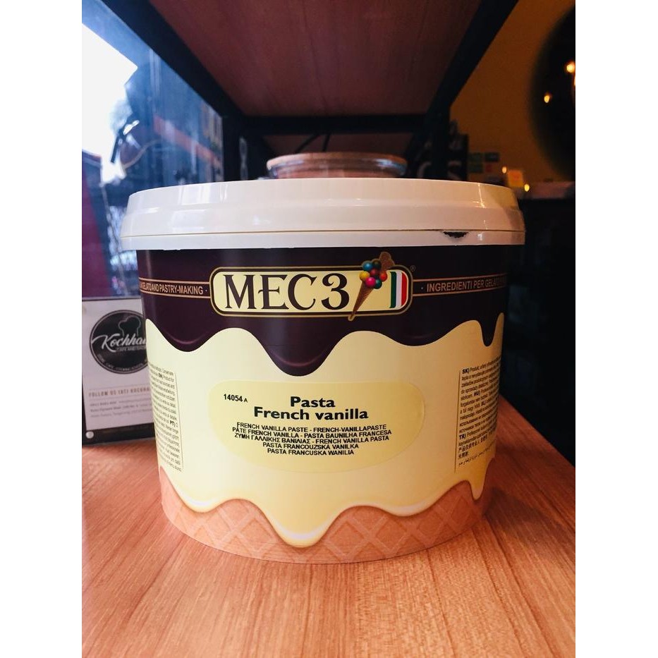 

Mec3 Pasta French Vanilla Paste 120gr gelato cake cream filling
