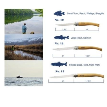 Pisau Lipat Opinel Slim Knife No.12 Olivewood Best Quality Asli 100% Original