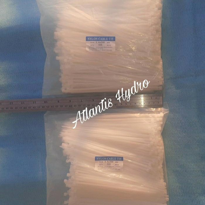 

Kabel Tis 20Cm / Kabel Ties / Nylon Cable Tie 3,6X200Mm 1Pack Murah!!!