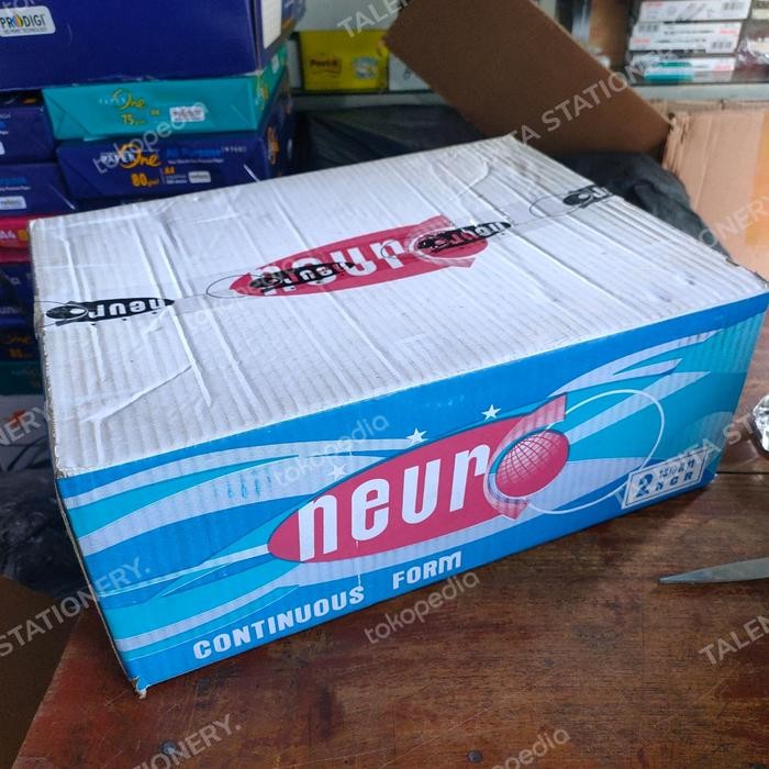 

continuous form 2 ply NCR 1411 merek Neuro kertas computer