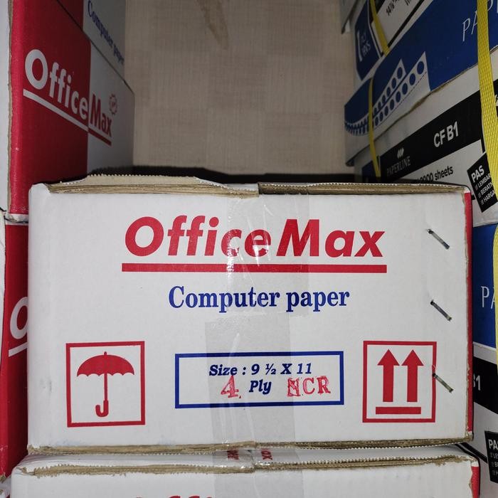 

Continous Form 9.5 x 11 4 Ply Office Max NCR