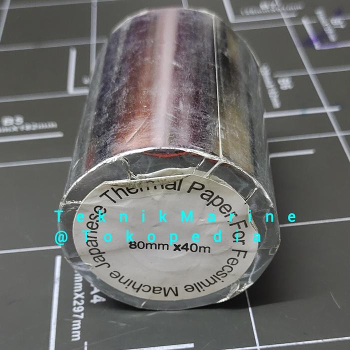 

Kertas Navtex / Weather Fax Paper 80mmx40Mtr