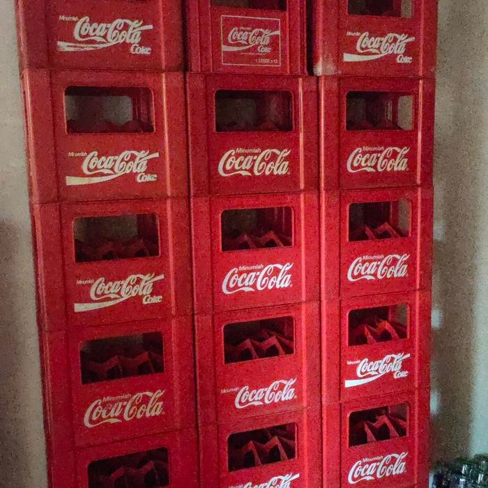 Terlaris Krat Coca Cola Besar 1 Liter Meja Kursi Krat