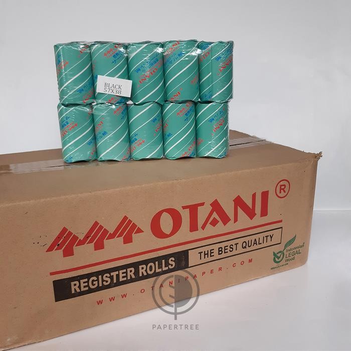 

[DUS] Register Rolls / Kertas Struk Thermal Merk Otani Uk. 57 x 38 mm
