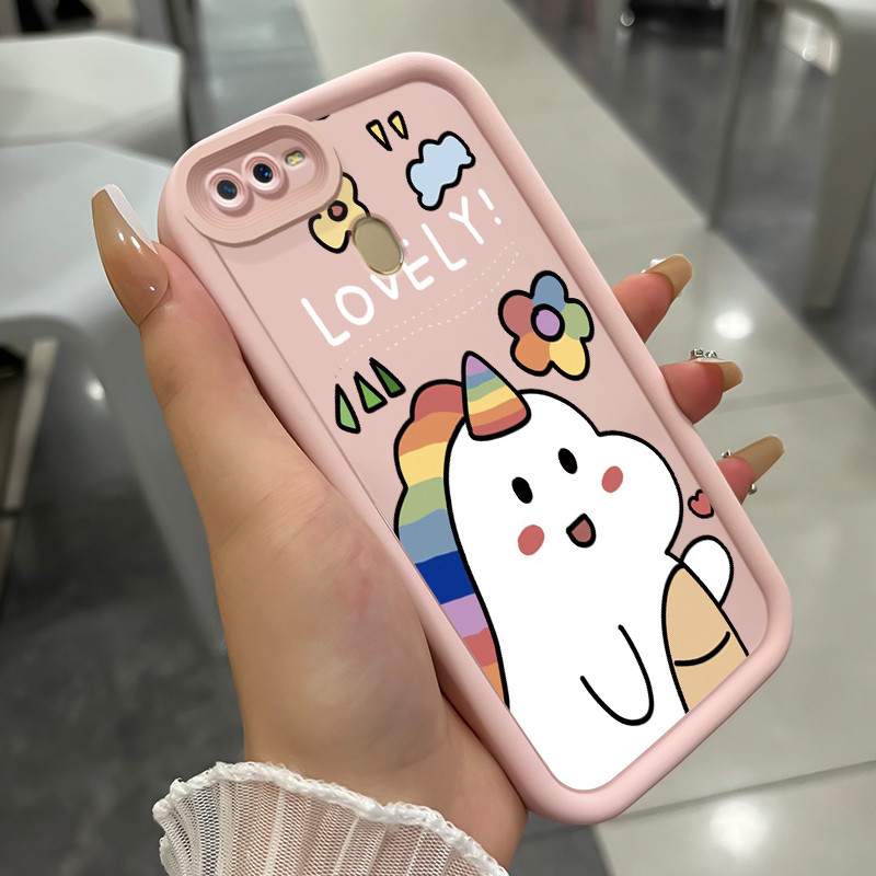 Casing Hp untuk OPPO A7 A5s A12 A12s A11K Case Casing HP Softcase ponsel silikon tahan Kasing Unicor