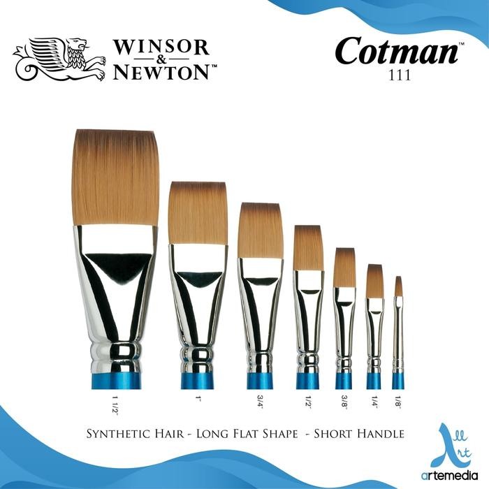 

Stok Baru Kuas Lukis Winsor & Newton Cotman Watercolor One Stroke Brush Seri 666