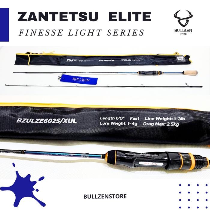 BULLZEN Rod Zantetsu Elite Finesse Light Series