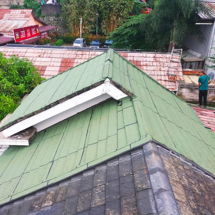 membrane pelapis genteng bocor