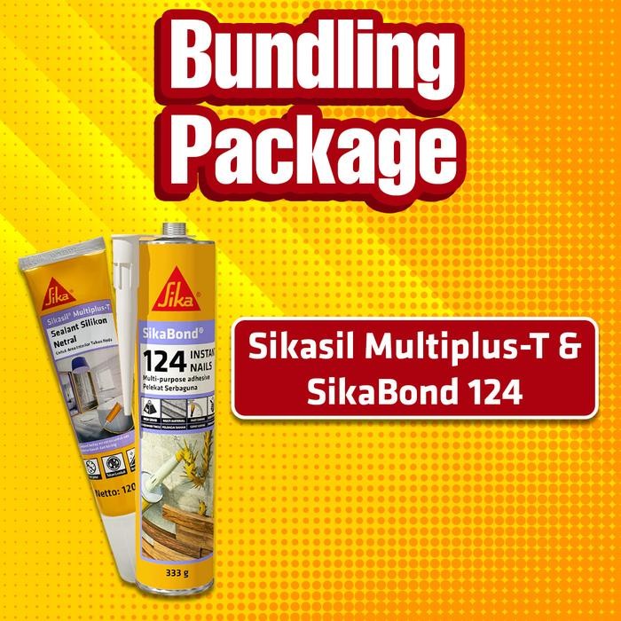 

Stok Baru Bundling Sikabond 124 + Multiplus T