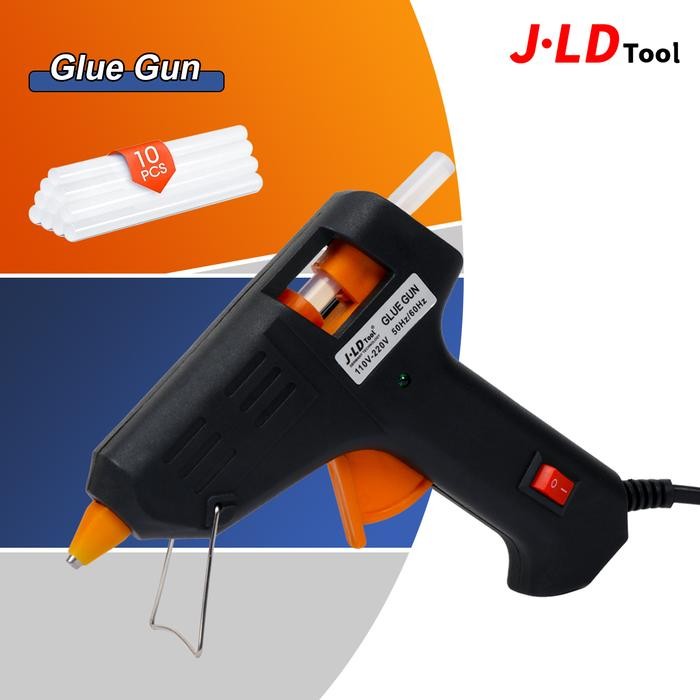 

Stok Baru JLD Glue Gun 20W Lem Tembak Listrik Lemtembak - Cocok untuk Kebutuhan Rumah Tangga