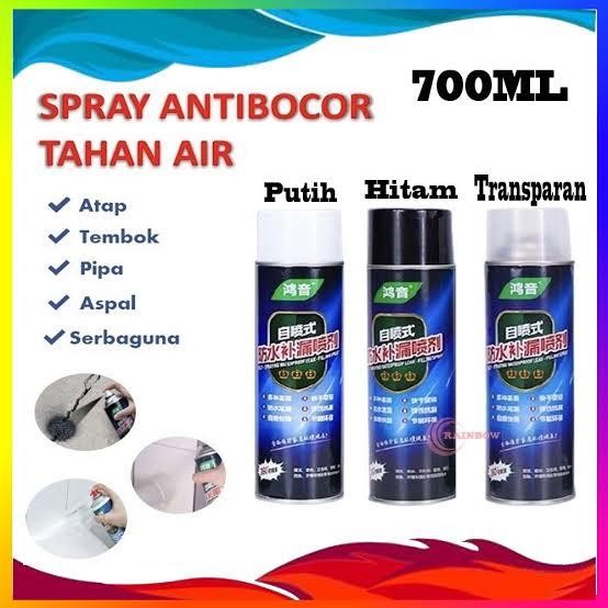 

Stok Baru Spray Anti Bocor Tambal Talang Atap Genteng Toren Pipa Bocor Kuat