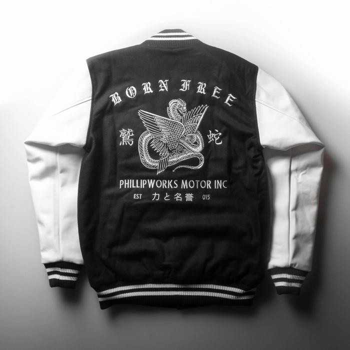 TERLARIS JAKET VARSITY VELOCITY PHILLIPWORKS BEST SELLER READY STOCK