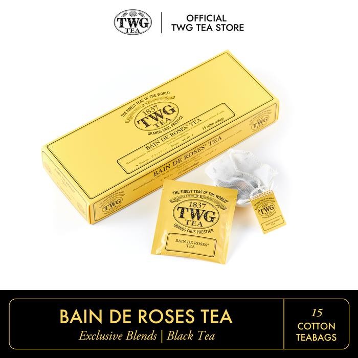 

TWG Tea Bain de Roses Tea, Cotton Teabag