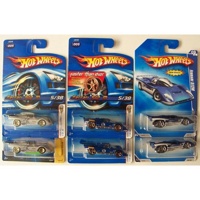 Hotwheels Ferrari 512 M Hot Weels Koleksi