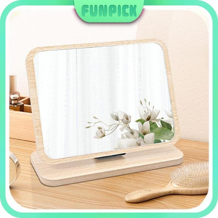 Cermin Rias Wanita/Cermin Persegi/Cermin Meja Rias Kayu/Cermin Rias/Cermin Meja Rias Lipat/Cermin