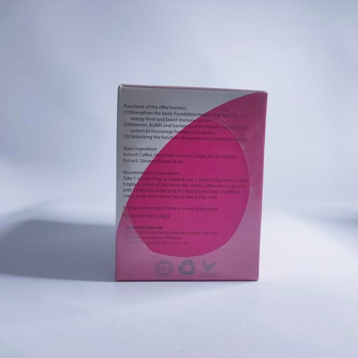 Dr Secret Bio Herbs Coffee 6S