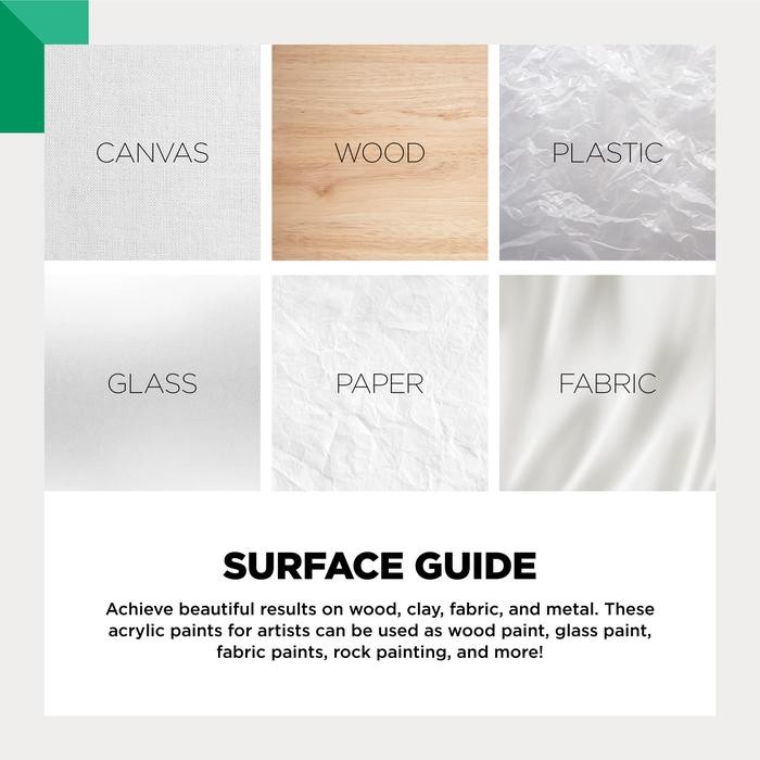 

Reeves Acrylic Paint Set 18 X 10 Ml