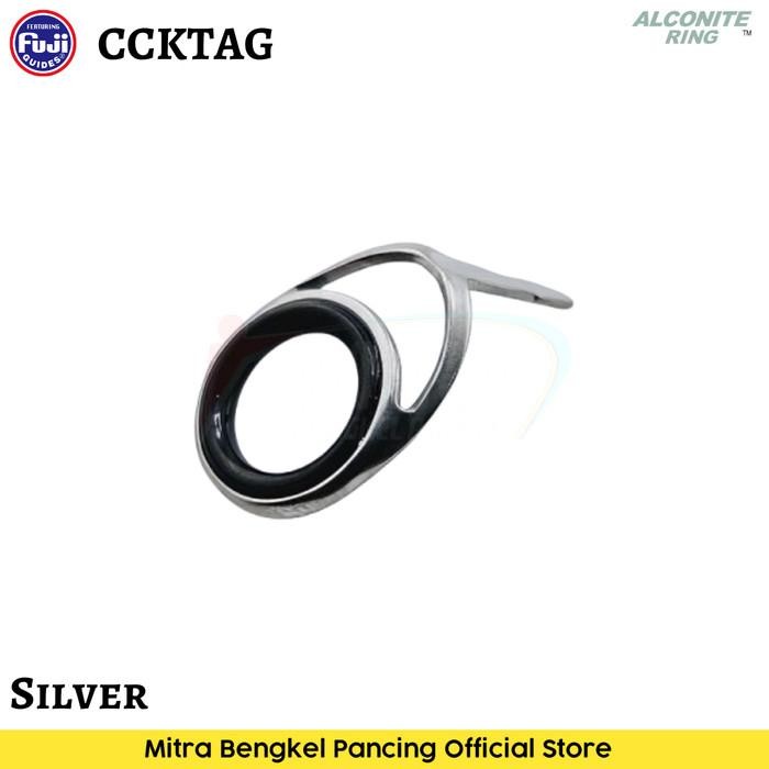 Exori Fishing - Ring Guide Fuji Ccktag Bcktag Alconite Silver Gunsmoke 1Pcs Cincin Joran Original