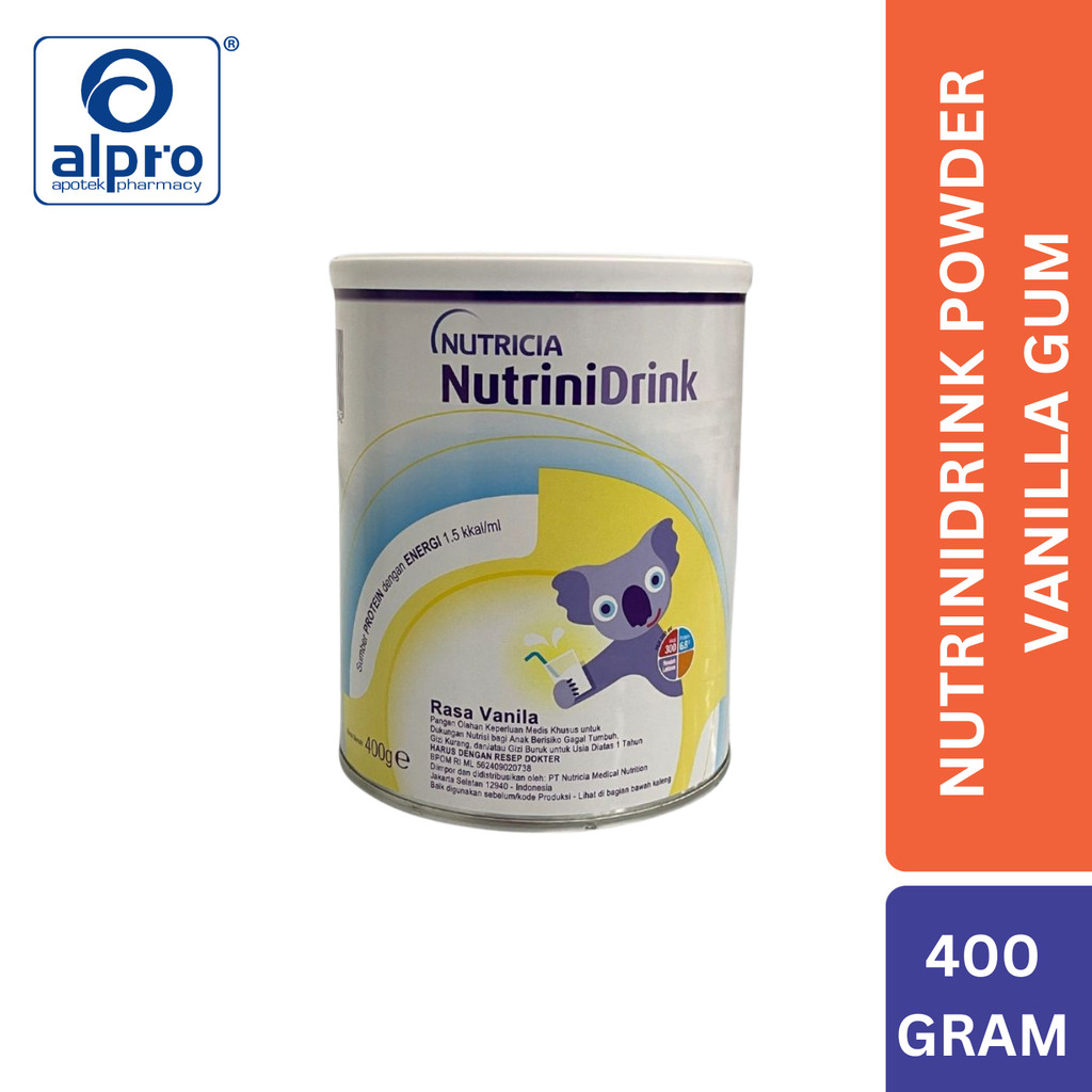 

Nutrinidrink Powder Vanilla Gum 400Gr