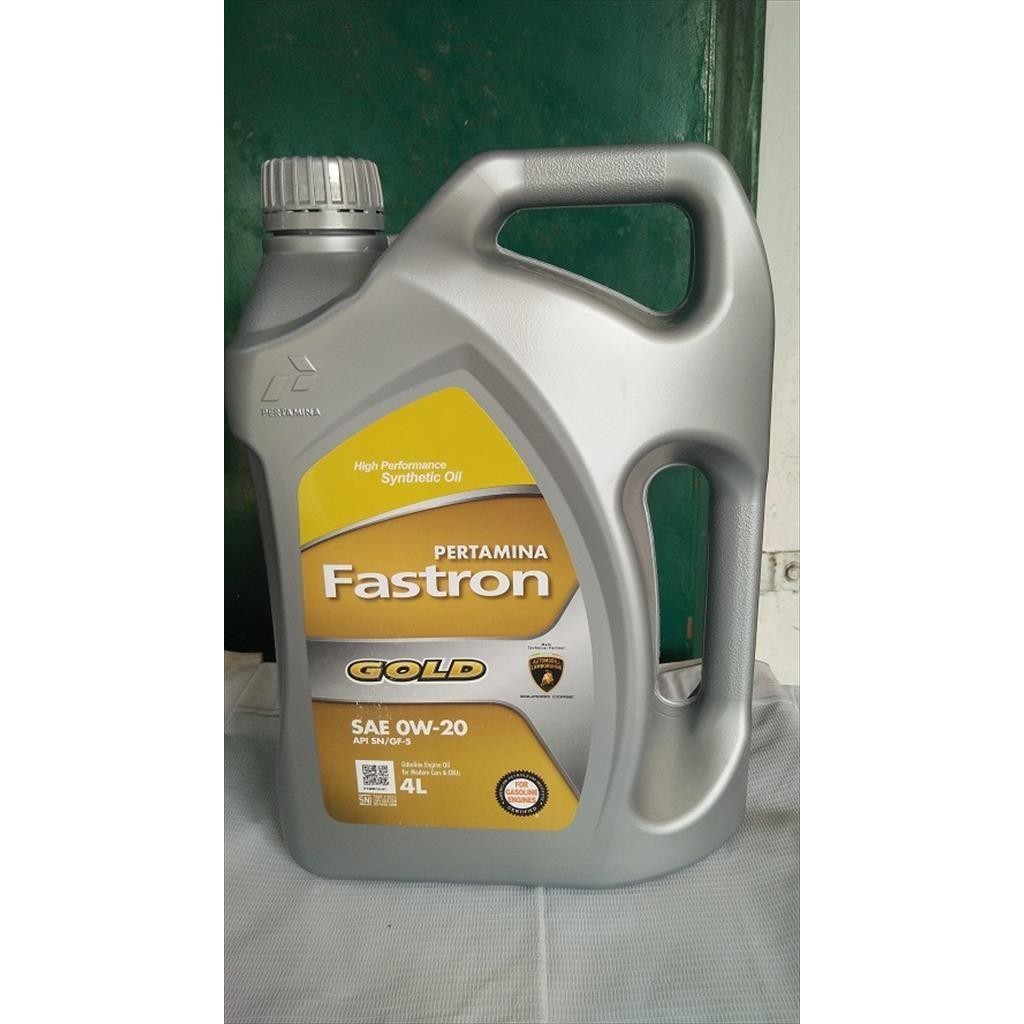 ready Oli Mesin Mobil Fastron Gold 0W-20 Nano Guard Asli Pertamina 4 liter