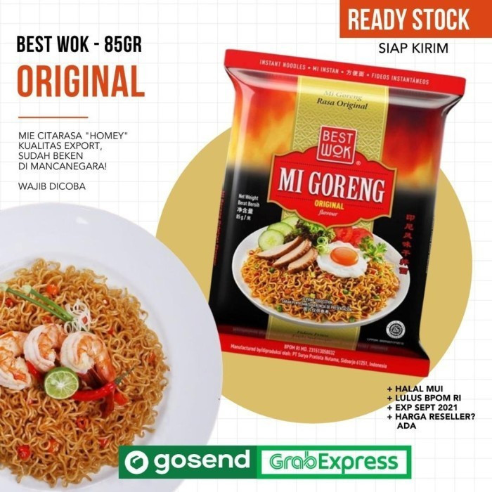 

(Allthebest) Best Wok Original, Hot&Spicy, Blackpepper ( @ 5 pcs) - Smart bundle