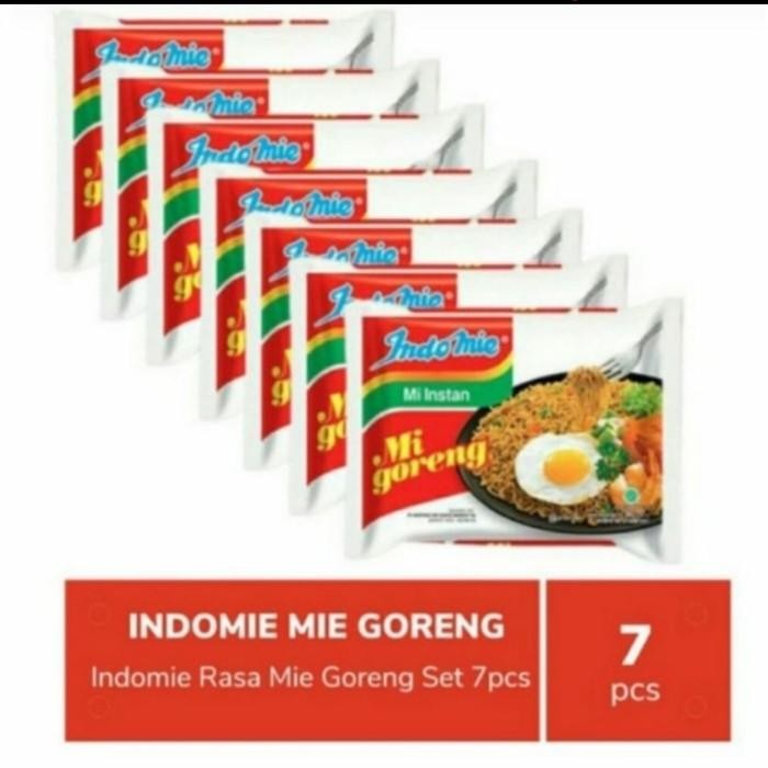 

(Allthebest) Paket Indomie Goreng (1 paket isi 7 pcs)