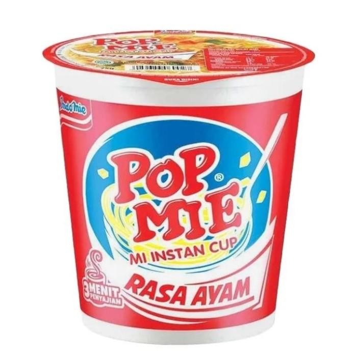 

(Allthebest) POP MIE 75 GRAM KUAH GORENG AYAM BASO BAWANG KARI POPMIE DOWER GLEDEK
