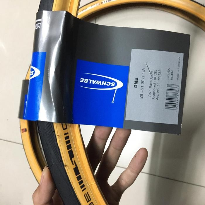 Best seller ban luar schwalbe 20 451 (22) tan wall Terlaris