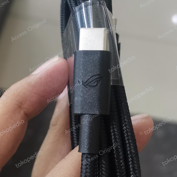 TERBARU KABEL DATA ASUS ROG PHONE 1 2 3 5 5 PRO C TO C HYPER CHARGE CABLE ORI TERMURAH