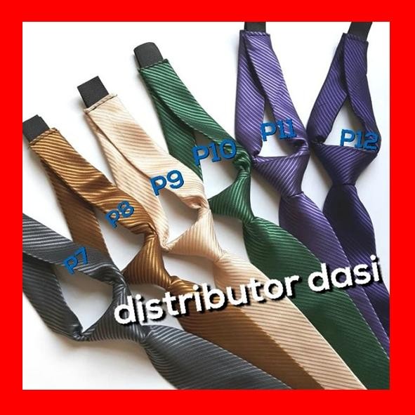 dasi instant salur langsung pakai kretekan import disttor dasi *
