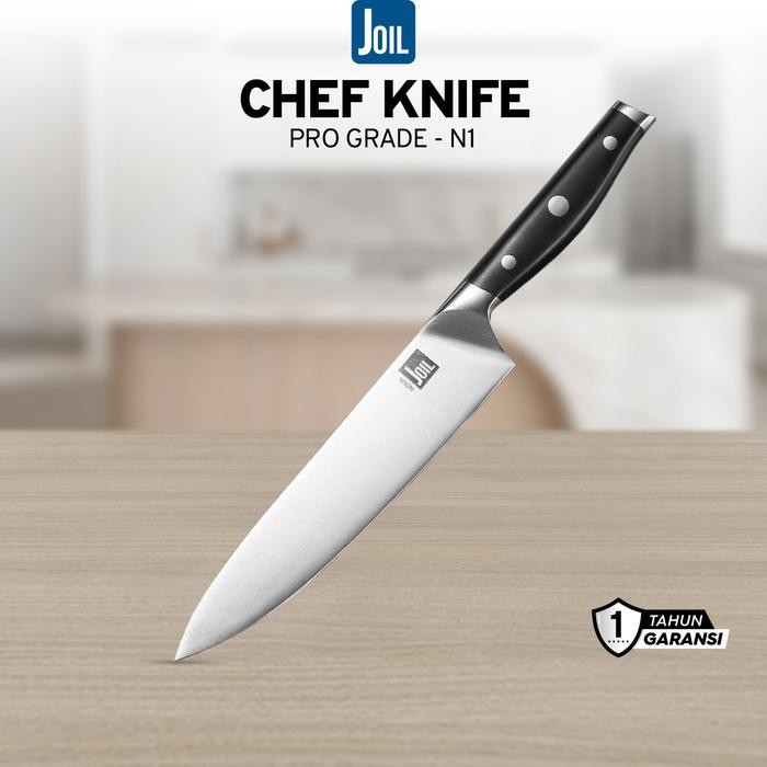 Joil Pisau Dapur Chef Knife Stainless Steel Tajam - N1 Kitchenware *