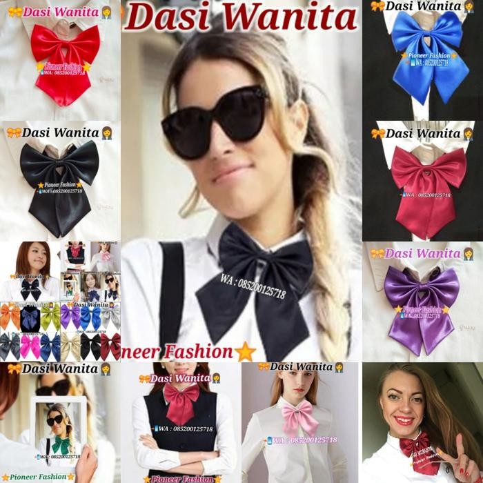 Dasi Kupu Kupu Import Dasi Wanita *