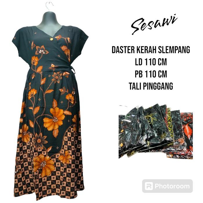 Daster slempang sesawi Daster kancing busuidaster kekinian/daster busui/daster