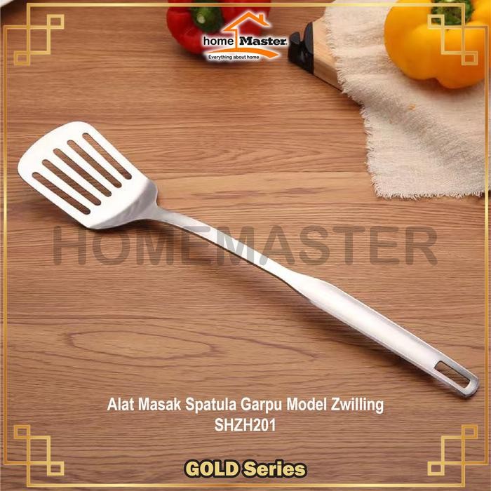 EN0Z Homemaster Spatula/Sodet/Sutil Garpu Alat Masak Minimalis Zwilling Stainless/Besi Baja
