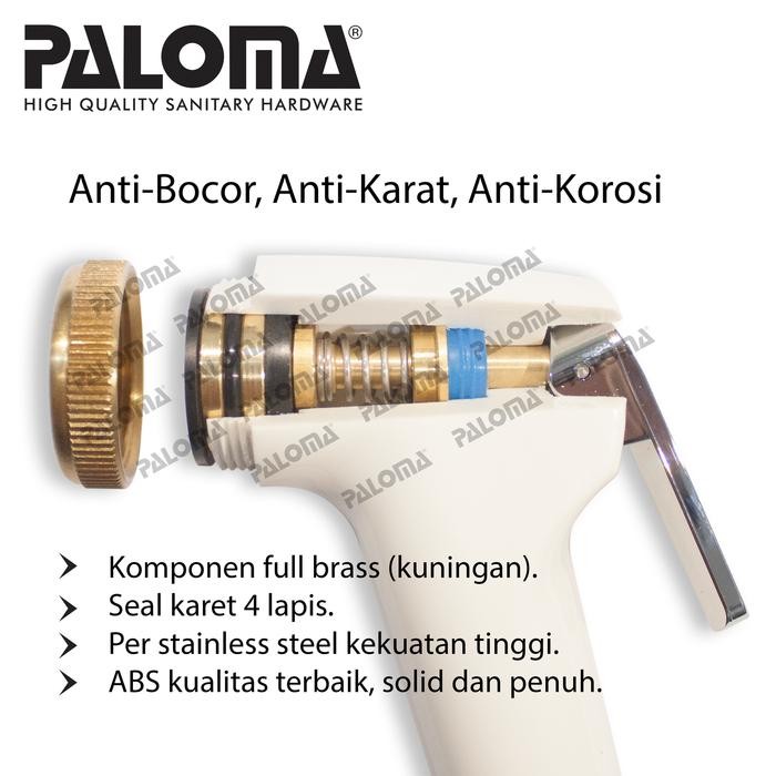 Termurah Toilet Shower Paloma Tsp 9103 Set Exclusive Black