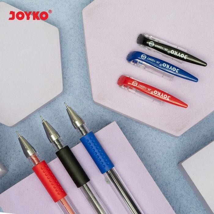 

Deli Stationary - Joyko Pulpen Gel 1 Pack Jk-100Nt 0.5Mm Isi 12 Pcs