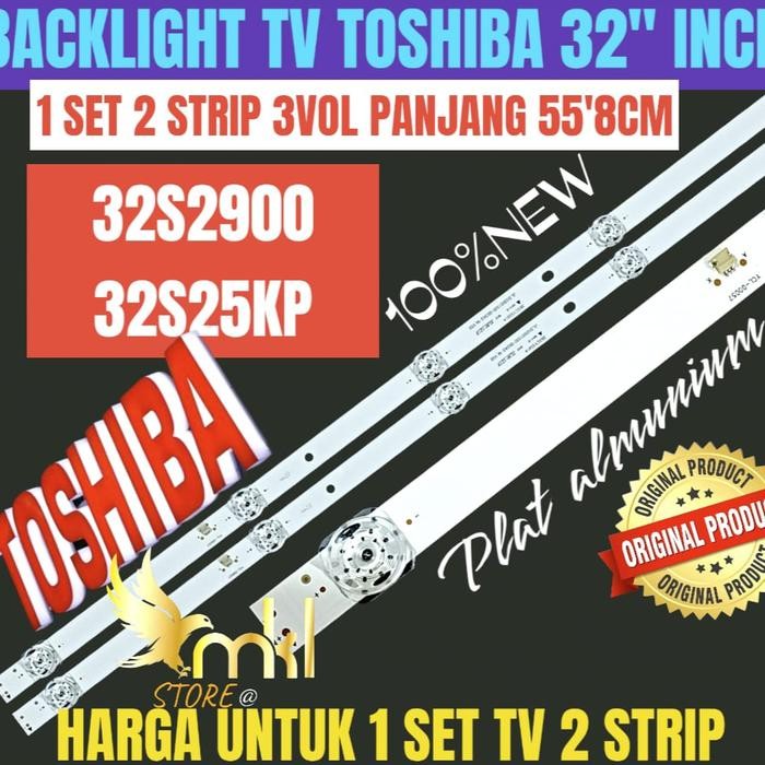 Backlight Tv Led Toshiba 32" Inch 32S2900 32S25Kp Backlight Tv Led 32" Sale