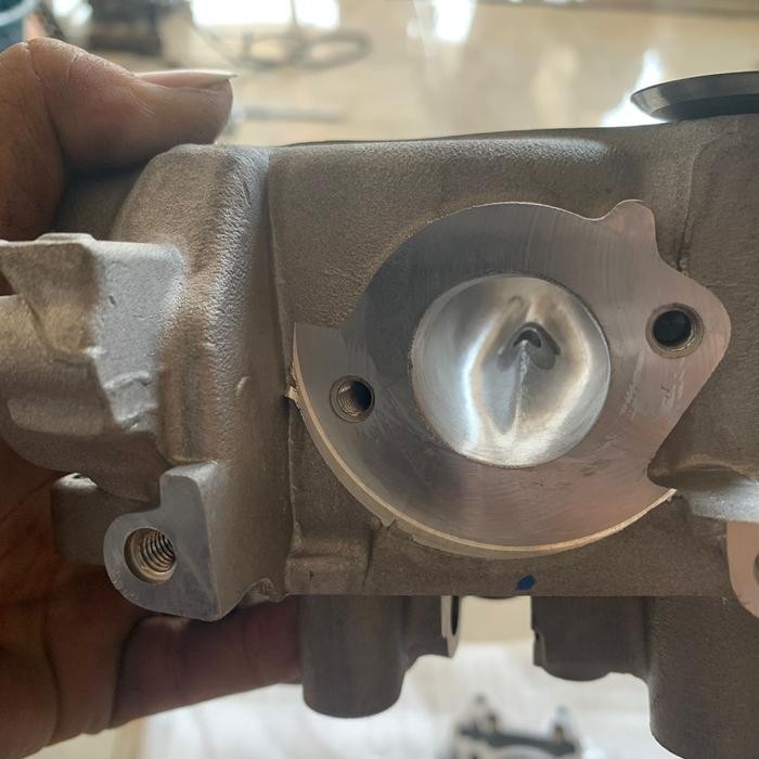 BLOK HEAD KOP VARIO 150 PORTING POLISH