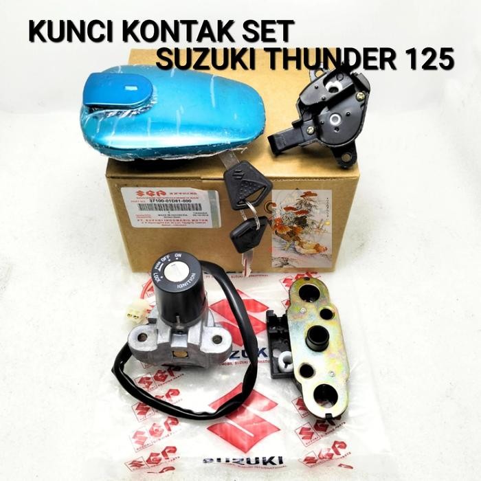 KUNCI KONTAK SET 45F SUZUKI THUNDER 125 KUALITAS ORIGINAL