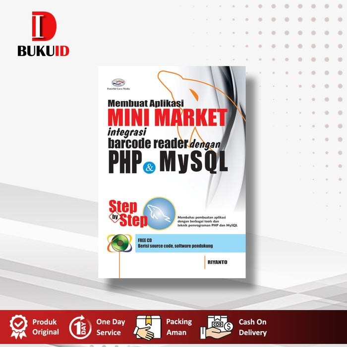 

Buku Membuat Aplikasi Mini Market Integrasi Barcode Reader dengan PHP