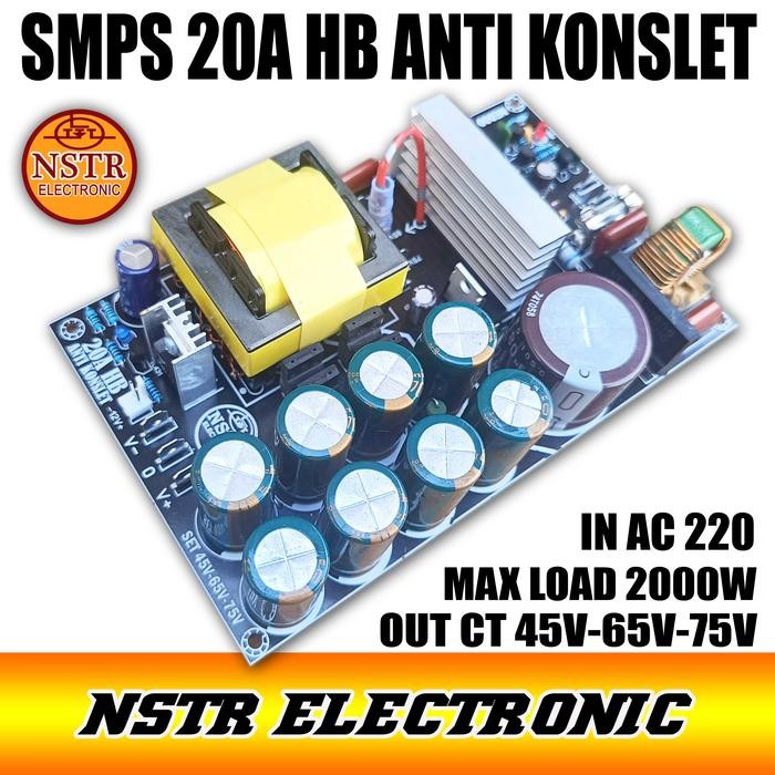 smps 20a hb set volt 35v 45v 65v
