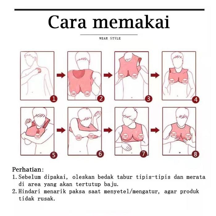 Payudara Silikon Payudara Palsu Prostetik Ekstra Besar Dada Cosplay Crossdressing Perlengkapan