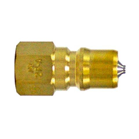 3P-A (3/8") NITTO KOHKI SP CUPLA BRASS PLUG FEMALE THREAD