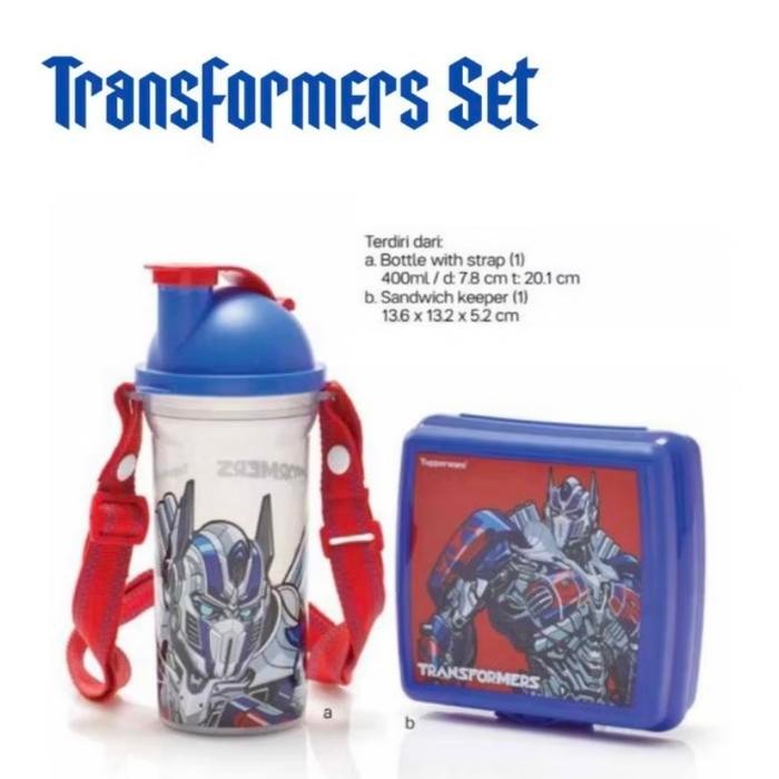 Tupperware Blue Yummy Tempat Makan Anak