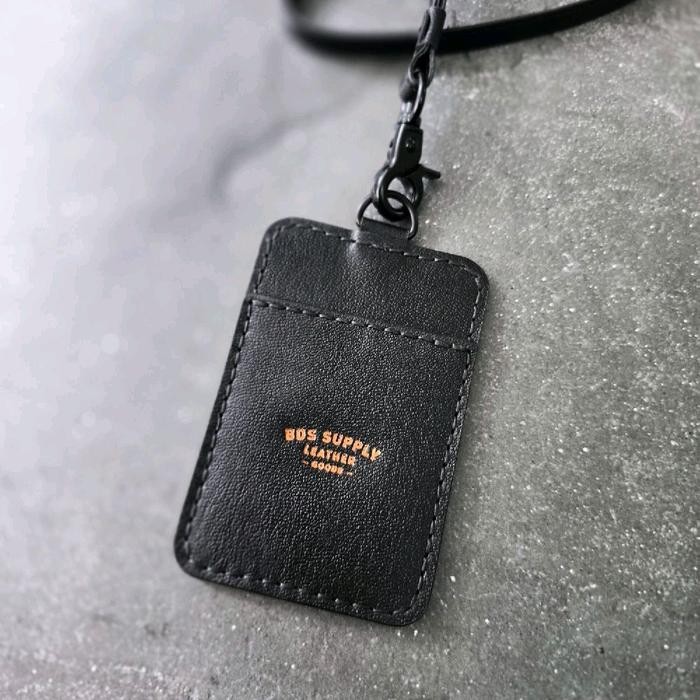 

Bds Marshal Copper - Full Leather Lanyard Id Card Holder