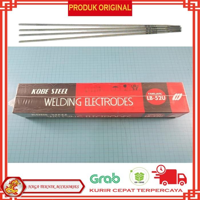 KAWAT LAS LISTRIK LB 52 U / BESI / KAWAT BAJA / KAWAT LAS KOBE STEEL