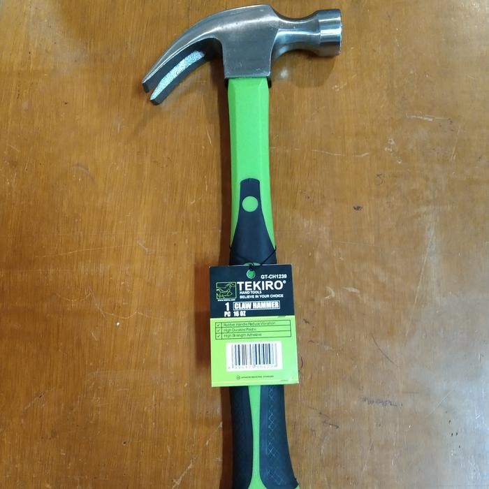 Cuci Gudang Palu Kambing Tekiro 16 Oz Gagang Fiber