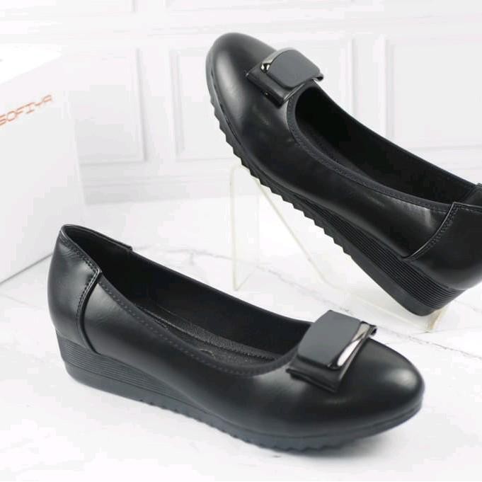 onj Sepatu kerja wedges impor original Sofiya 1805-15 sepatu kantor Sofiya